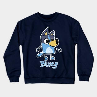 Blue ey Doodle Crewneck Sweatshirt